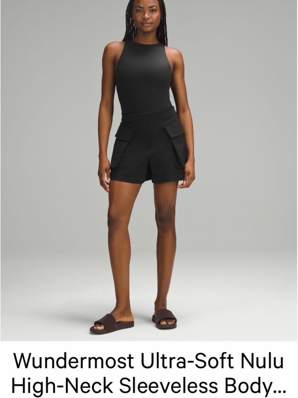 lululemon athletica Black Wunder most bodysuit